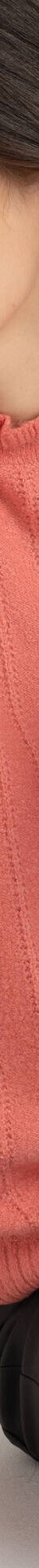 Pull frisottis maille effet rayée (corail) Pull frisottis maille effet rayée (corail)